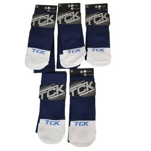 NEW TCK Youth Small 16" Long Sport Socks, 5 pair, Well made High Quality